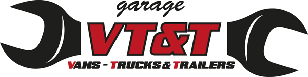 Garage VT&T logo: garage voor vans, trucks en trailers